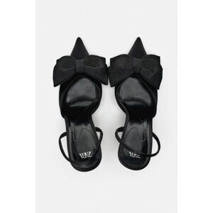 ZARA BOW HEEL SHOES